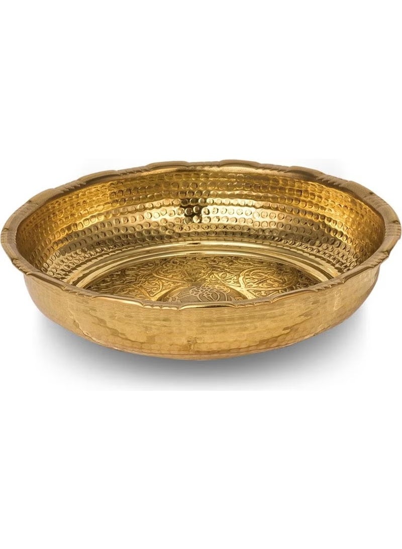 Saint Belisama وعاء استحمام نحاسي كورنجي 20 سم أصفر - Image 4